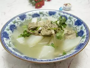 蘿蔔羊肉湯