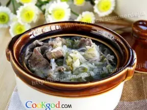 羊肉酸菜粉丝汤