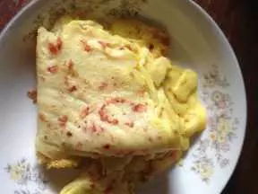 鸡蛋饼+酸梅汤