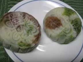 颜如玉之花色冰皮月饼