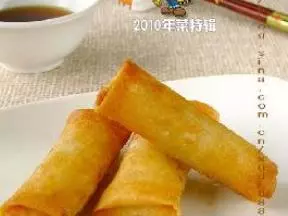 三丝春卷