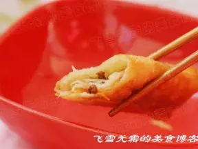 三丝春卷