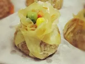 馄饨皮版烧卖