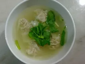 簡易雲吞湯