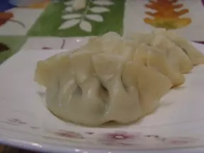 鲜虾煎饺