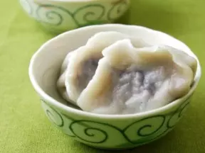 紫甘蓝水饺