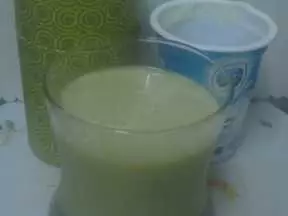 苹果绿茶酸奶饮