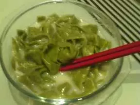 豆漿蔬菜面