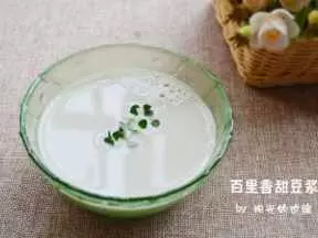 百里香甜豆浆