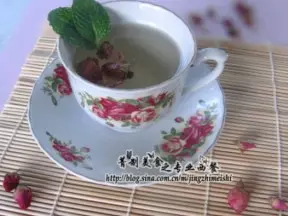 玫瑰薄荷茶