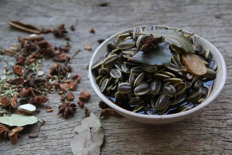 水煮五香葵花籽——新鮮葵花籽版