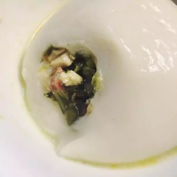 豆腐青菜肉丁大湯圓