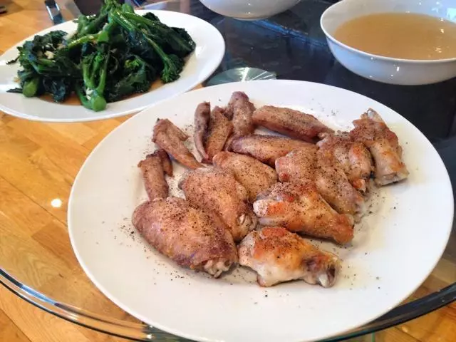 黄金黑椒鸡翅鸡腿