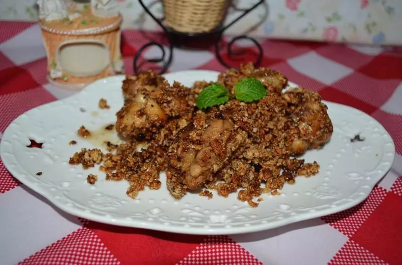 炸鸡腿外酥里嫩