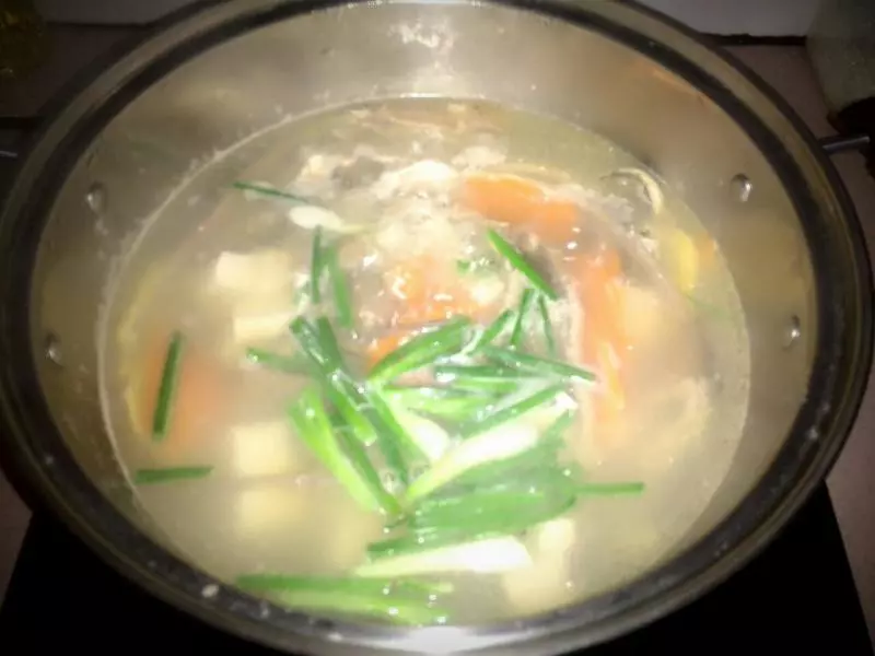 豆腐黃奶魚湯