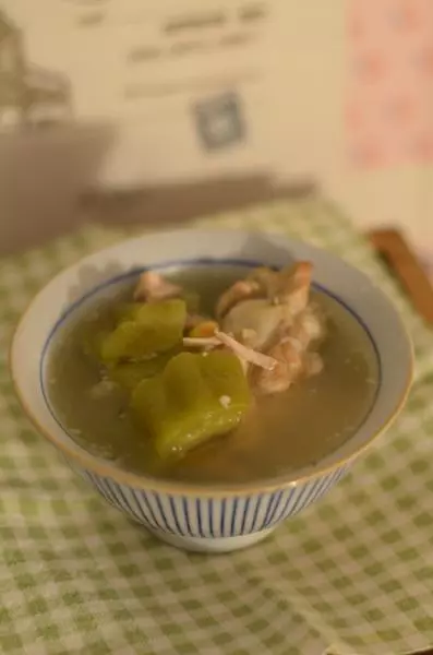 苦瓜黃豆豬骨湯