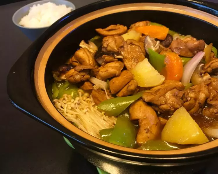 黄焖鸡米饭