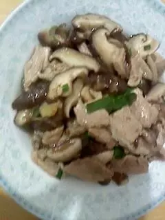 香菇肉片