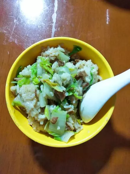 簡單快手的白菜炒飯