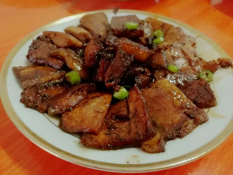 红烧肉汁豆干（剩菜大作战）