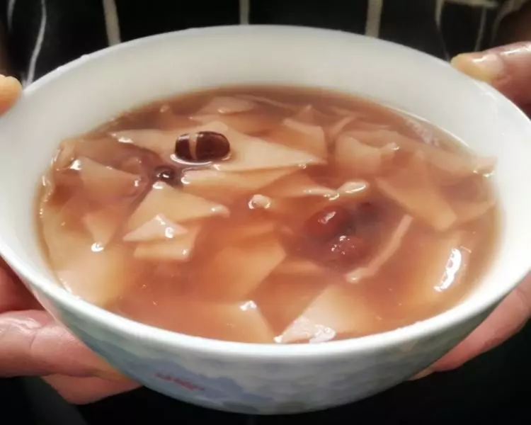 讓冬天暖暖的豆旗湯