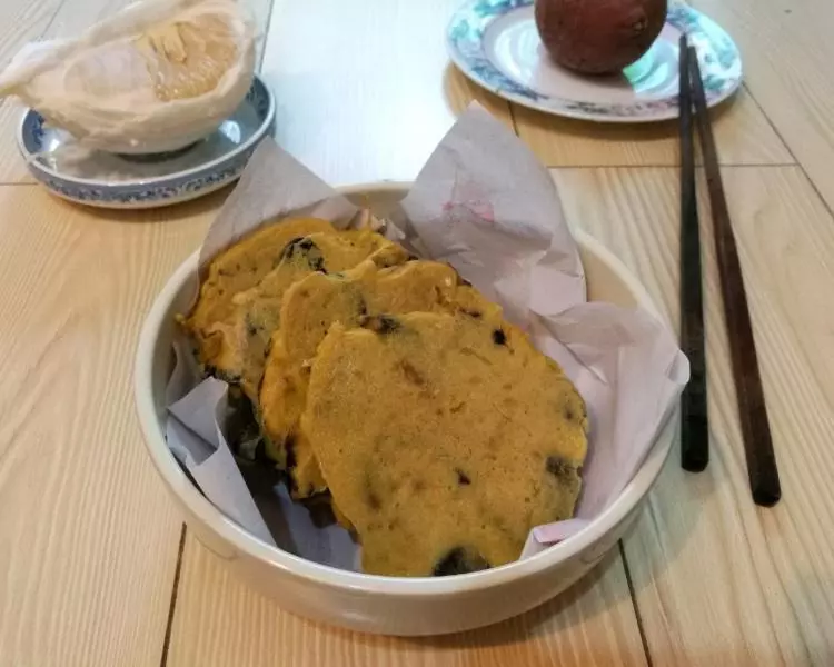 香菇木耳银鱼饼