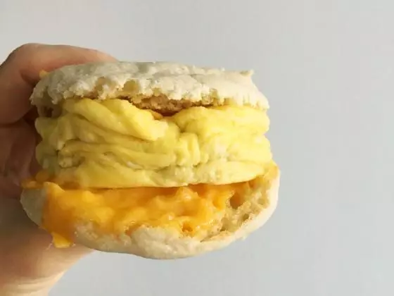 簡單的早餐三明治