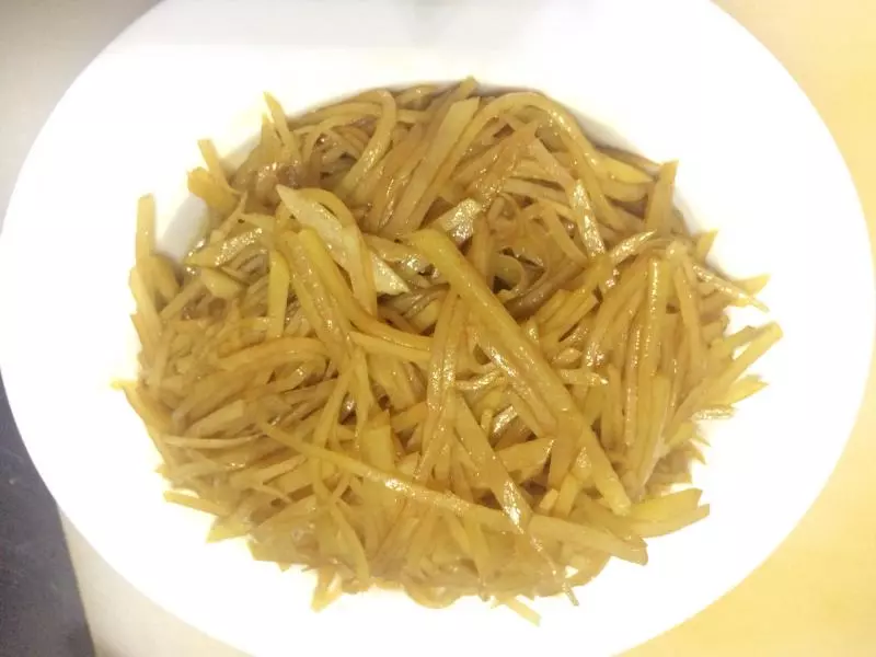 《小懒食谱》S01P02酱油土豆丝