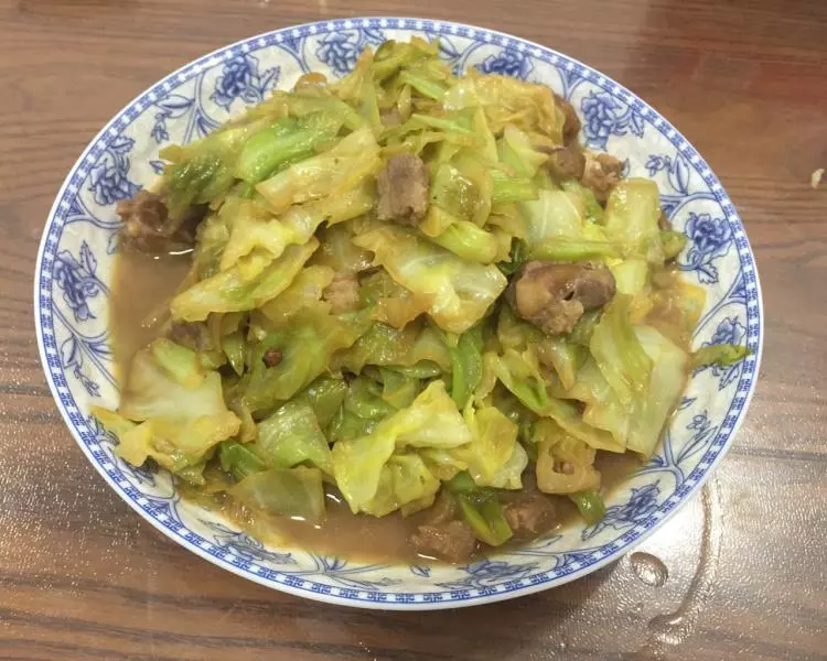 羊肉烩包菜