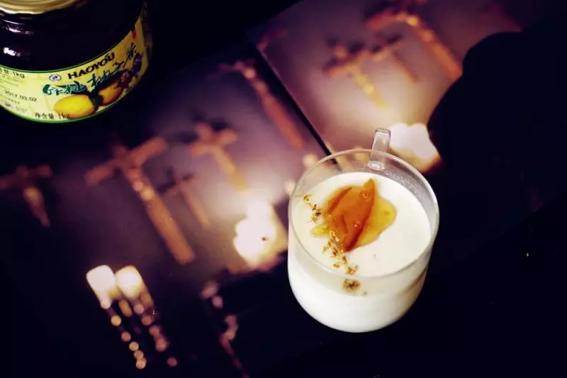 韩国柚子茶食谱——柚子奶冻