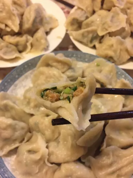 大白菜三鲜饺子