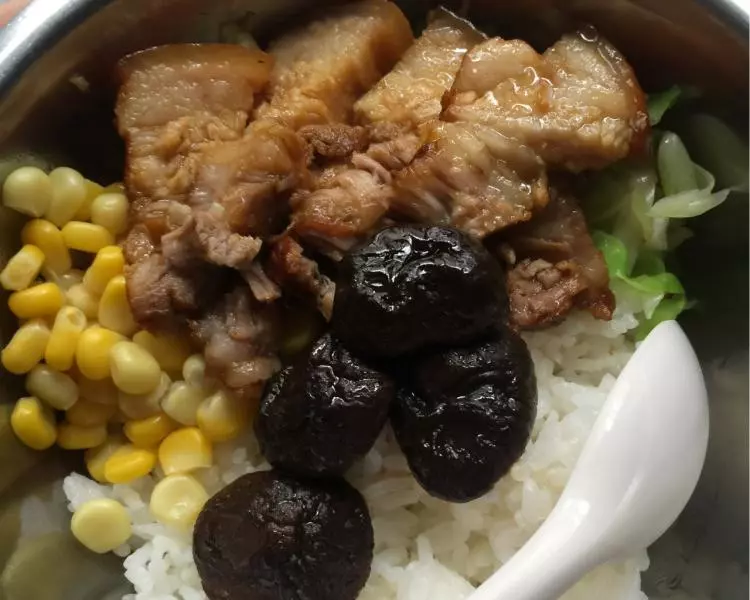 肥而不膩滷肉飯