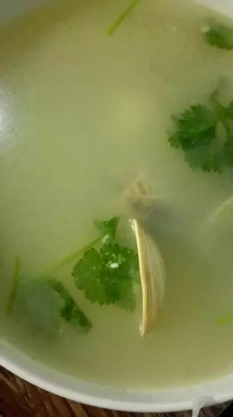 沙白豆腐湯