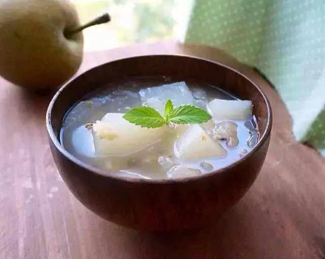 雪梨綠豆甜湯