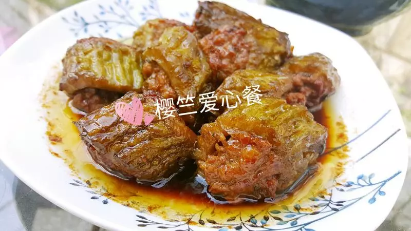 櫻竺愛心餐~媽媽教我的苦瓜塞肉