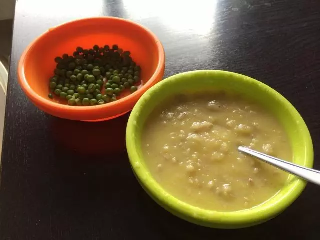 肉末土豆泥青豆组合-儿童餐