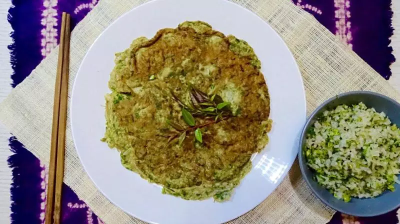 香椿芽兒煎蛋餅&amp;香椿炒飯