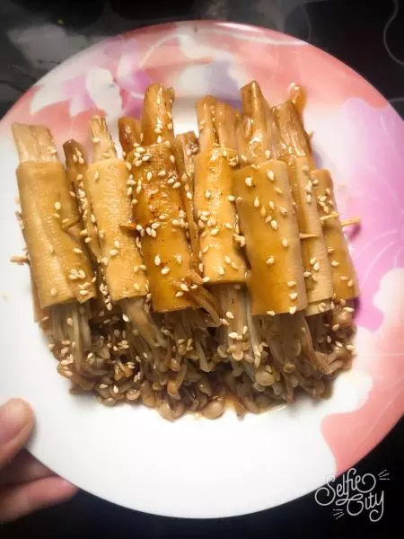 香煎金针菇