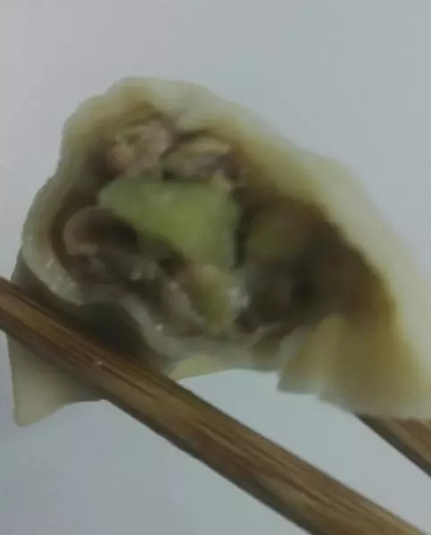 今天吃饺子