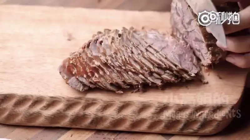 肉酥筋軟味道香的醬牛肉