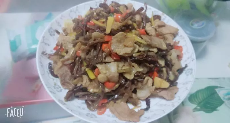 干豆角炒肉