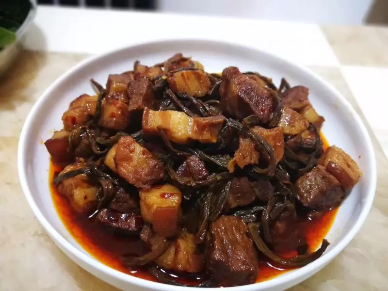 干豆角燜肉