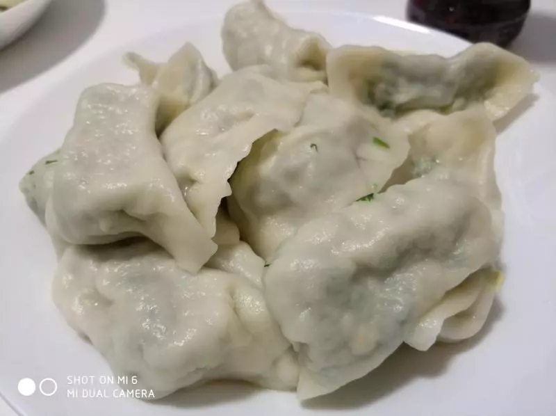 茴香鸡蛋饺子