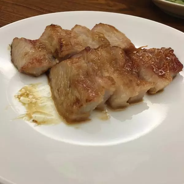 烤箱蜜汁豬頸肉