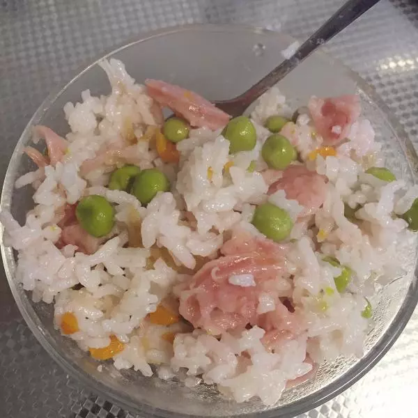 電飯煲臘腸燜飯無油版