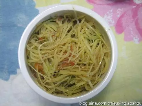 醋溜土豆丝