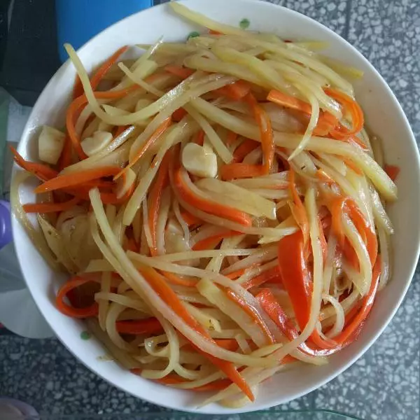 醋溜土豆丝