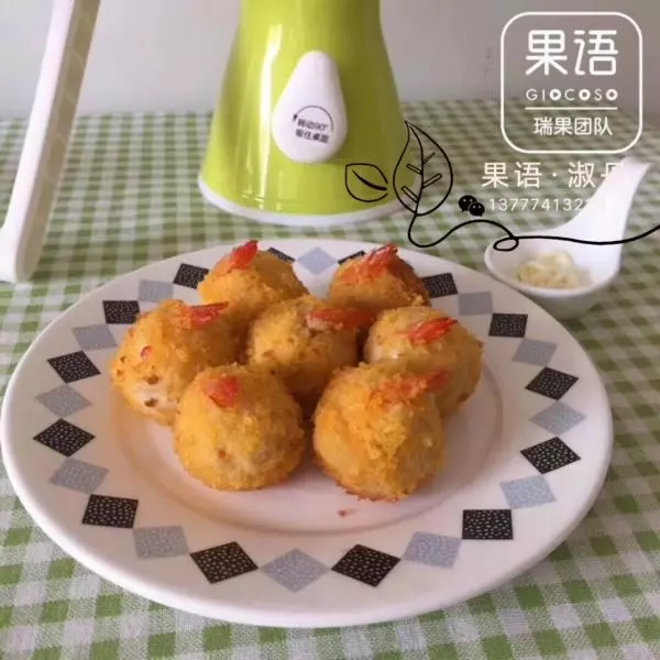 土豆蝦球