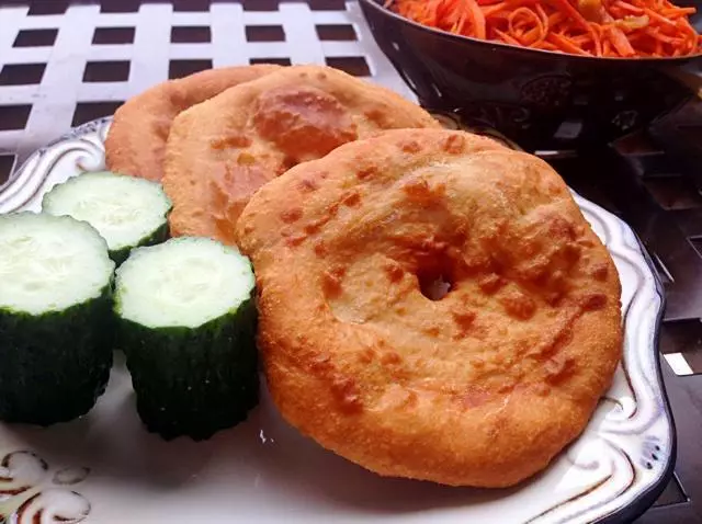 炸香酥油饼