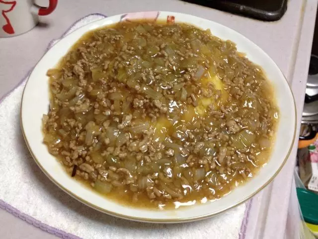 澆汁土豆泥